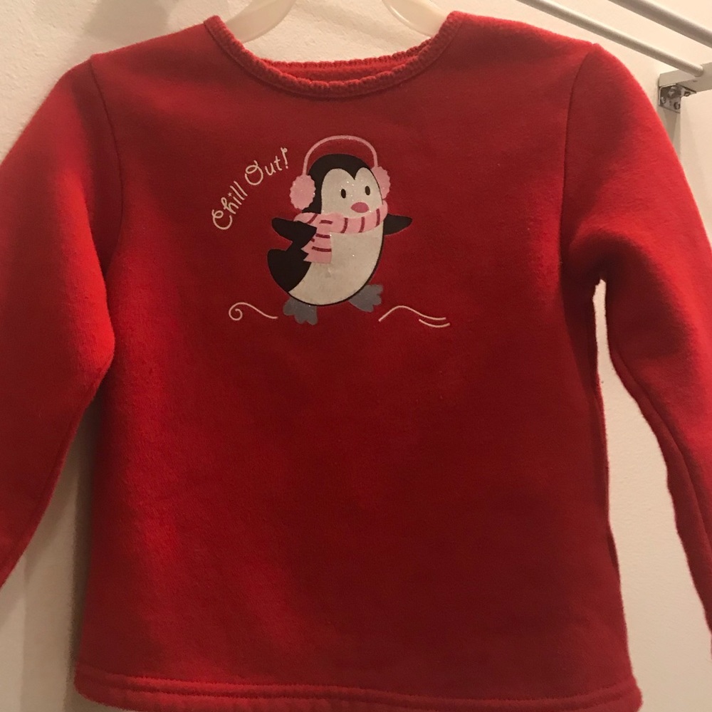 Garanimals Shirt with Glittery Penguin